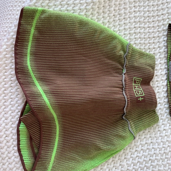 PH5 Green and Brown Ribbed Racerback Set - Picture 5 of 6